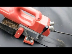 جوشکار با گوه در پلی اتیلن با چگالی بالا ماشین آلات برای ترموفیوژن ژئوممبران