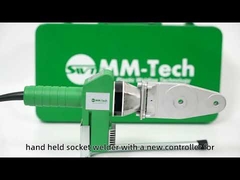 دستگاه جوش فیوژن سوکت لوله های پلی پروپیلن (PPR) ترموفیوژن 20-63 میلی متری 800 وات