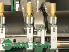 جوشکار لب به لب MM-Tech SWT-V630 برای جوش لب به لب لوله پلی اتیلن HDPE