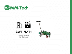 دستگاه جوش گرم هوا MM-Tech SWT-MAT1 برای پوشش و جوش مواد ضخیم