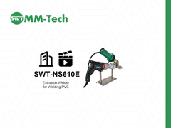 SWT-NS610E جوش دهنده اکستروژن دستی توسط METABO آلمان، سیستم گرمایش 3400W