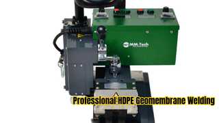 MM-Tech Geomembrane Welder با سرعت بالا جوش HDPE