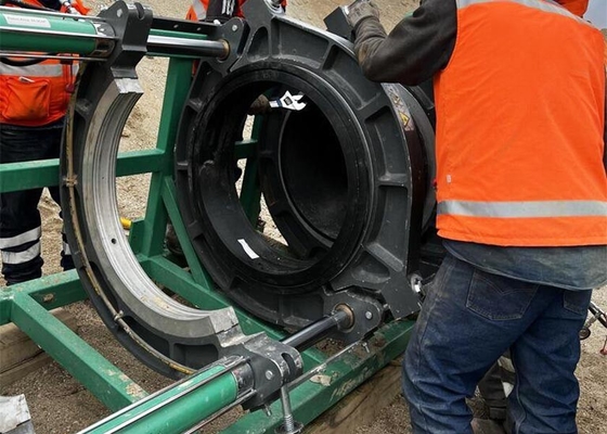 تجهیزات جوشکاری ذوب حرارتی لوله HDPE 1200 میلی متری برای معدن