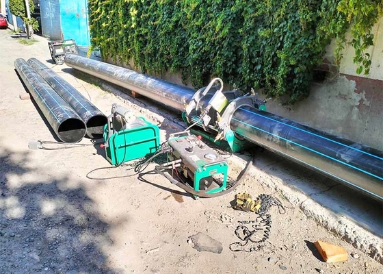 جوشکارهای ذوبی لب به لب کاتر فرز دنده ای کرمی موثر برای تامین آب HDPE