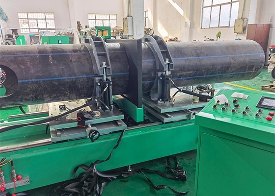 800mm HDPE کارگاه نصب ماشین آلات جوشکاری ساخت در کارخانه
