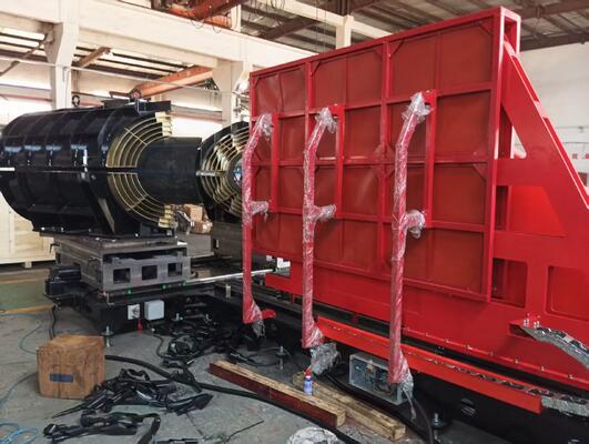 دستگاه جوشکاری اتصالات 1200 میلی‌متری برای زانویی، سه‌راهی و چهارراهی