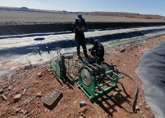 380v Pe 10.3kw Hdpe Pipe Butt Fusion دستگاه جوشکاری