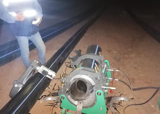 دستگاه جوش کم صدا 50 میلی متر - 160 میلی متر Hdpe Pipe Butt Fusion