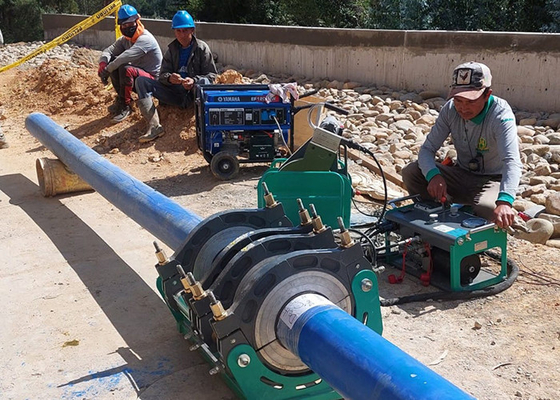 دستگاه جوش لوله 355 میلی متری Hdpe Butt Fusion 6.25kw