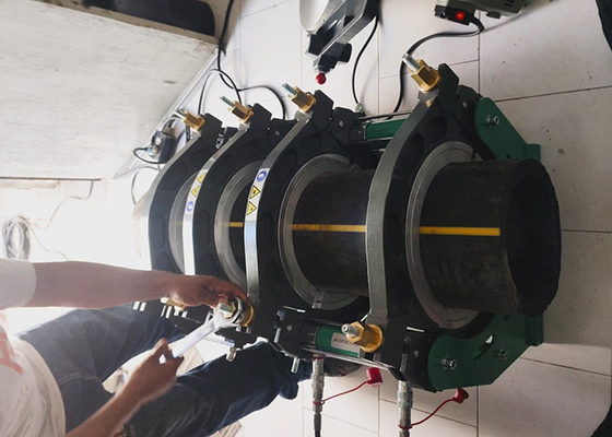 دستگاه جوش هیدرولیک هیدرولیک 3 اینچ - 14 اینچ فیوژن Hdpe 50 هرتز