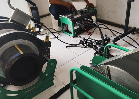 دستگاه فیوژن هیدرولیک لب به لب لوله 6 اینچ hdpe 6.25 کیلووات
