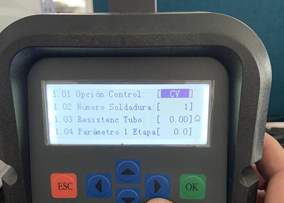 دستگاه جوش فیوژن الکتریکی AC220V برای اتصالات Pe اندازه 20-200 میلی متر