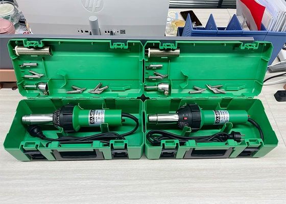 PE / PP / PVC / ABS / PVDF CX1600S جوش دهنده هوای گرم با سر و صدا کم و گزینه های مختلف نوزل