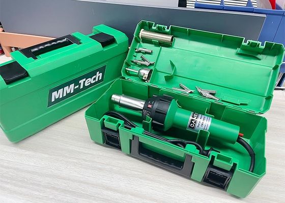 گلوله جوشگر هوا گرم ورق پلاستیکی 1600W CX1600S BL برای PP PE PVC
