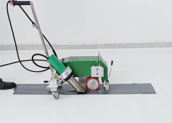 دستگاه جوش هوای گرم برزنت PVC 20V 4200W جوش همپوشانی