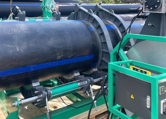 تجهیزات جوشکاری ذوب حرارتی لوله HDPE 1200 میلی متری برای معدن