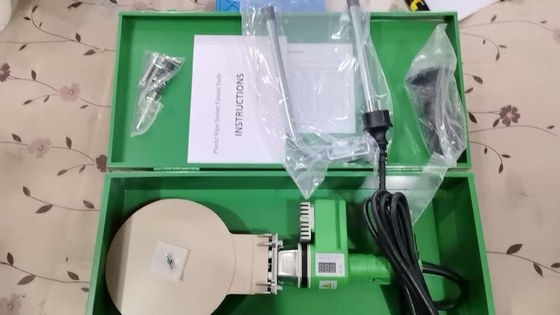دستگاه جوش لوله پی‌پی‌آر ZRJQ-160 با نمایشگر دیجیتال 75-160 میلی‌متر برای لوله‌های پی‌پی‌آر، پلی‌اتیلن و پی‌بی