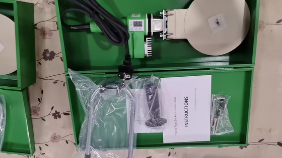 دستگاه جوش لوله پی‌پی‌آر ZRJQ-160 با نمایشگر دیجیتال 75-160 میلی‌متر برای لوله‌های پی‌پی‌آر، پلی‌اتیلن و پی‌بی