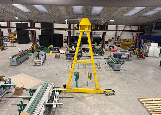 SWT-PH6000 ماشین جوش فیوژن HDPE برگه ای برای ساخت مخازن بزرگ برای پرورش ماهی ماهی در نروژ