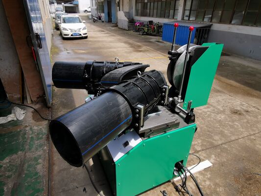 90-315mm کارگاه نصب سازمانی جوش فیوژن ماشین برای HDPE PP آرنج تی& کراس Wye نوع جوش
