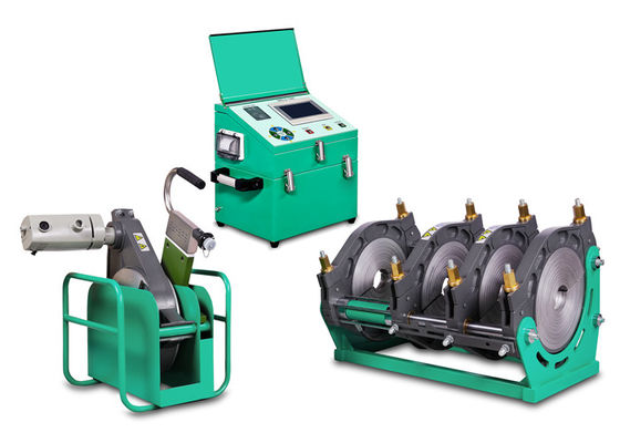 دستگاه اتصالات لوله Hdpe 90mm-315mm ، گواهینامه CE ماشین اتصال Hdpe