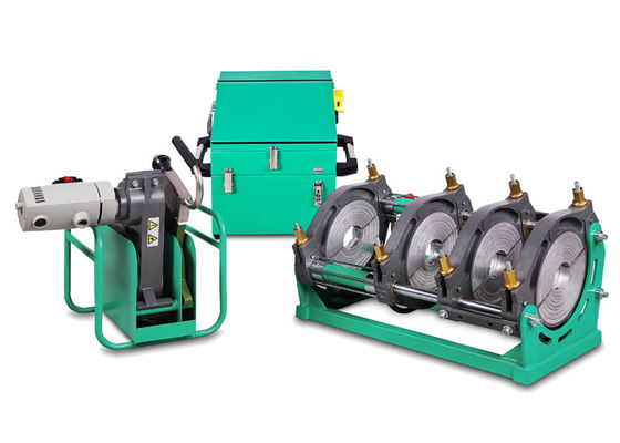 دستگاه اتصالات لوله Hdpe 90mm-315mm ، گواهینامه CE ماشین اتصال Hdpe