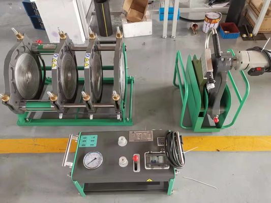 دستگاه جوشکاری ترموفیوژن 90 میلی متر 355 میلی متر ، جوشکار فیوژن باس HDPE
