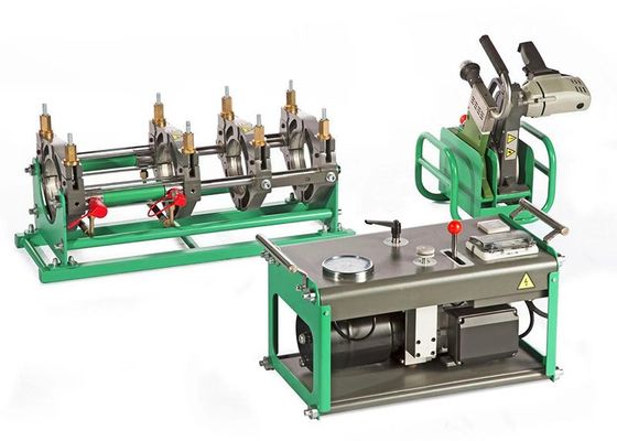 ISO Hdpe Fusion Welding Machine ، دستگاه هیدرولیک فیوژن تهویه برای 50 میلی متر 160 میلی متر
