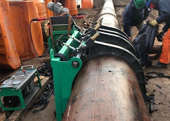 کارخانه ساختمانی دستگاه جوشکاری فیوژن هیدرولیکی تهویه برای لوله های Hdpe