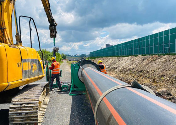 کارخانه ساختمانی دستگاه جوشکاری فیوژن هیدرولیکی تهویه برای لوله های Hdpe