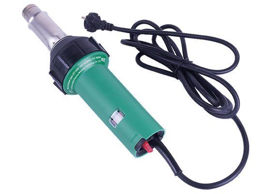 ISO دارای تاییدیه جوشکاری ژئوممبران تفنگ جوشکاری هوای گرم 1600 وات پی وی سی است