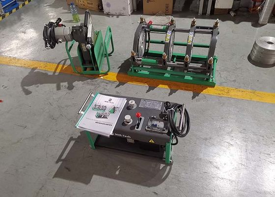 دستگاه جوشکاری فیوژن هیدرولیک 2 "8" برای لوله های Hdpe CE دارای گواهینامه