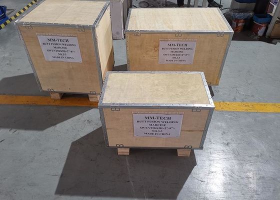 دستگاه جوشکاری فیوژن هیدرولیک 2 "8" برای لوله های Hdpe CE دارای گواهینامه