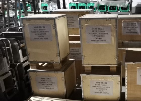 جوشکار دو طرفه فیوژن با اتصالات فلنج داغ Pe Pipe Field 2.3kw