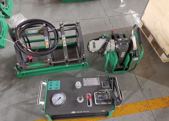 پلاستیک خط لوله دستی Hdpe دستگاه جوش هیدرولیک