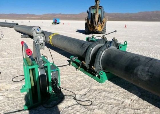 دستگاه جوشکاری حرارتی مشترک فیوز داغ برای سیستم آب گاز لوله Hdpe Pe