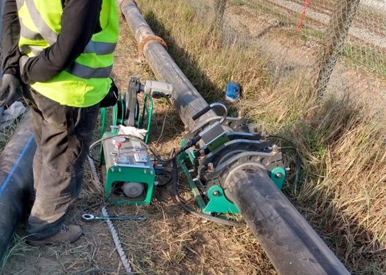 دستگاه جوشکاری لوله های Hdpe Fusion Certified Ce