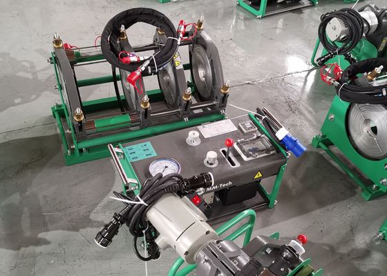 دستگاه جوشکاری فیوژن 200 میلی متری برای لوله های Hdpe