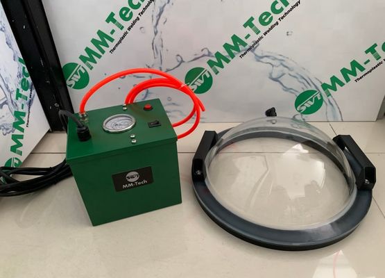 دستگاه تست نشت هوا خلاac 230 ولت بطری پلاستیکی 700 متر مربع برای تست کیفیت درز HDPE