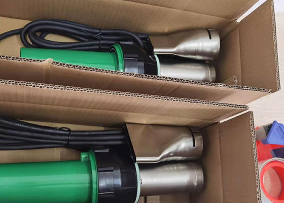وزن سبک تفنگ جوشکاری 1600w دستی پی وی سی Pe Eva Pp Hdpe