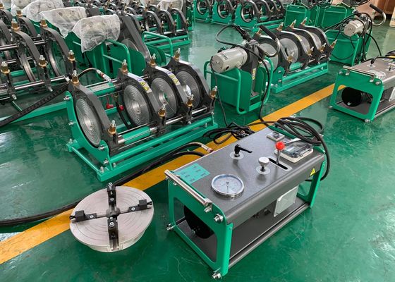 500-800mm Pe پلاستیکی اتوماتیک دستگاه Hdpe Butt Fusion