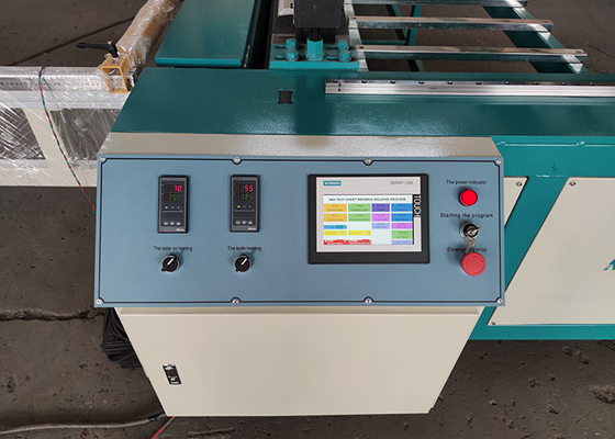 دستگاه جوش Cnc 3000 میلی متری Hdpe ورق فیوژن نورد لب به لب 90 درجه