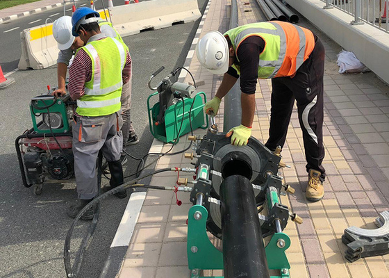 اتصال لوله hdpe hdpe 160mm Hydraulic Butt Fusion Machine