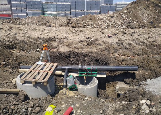 دستگاه جوش هیدرولیک لب به لب فیوژن Hdpe برای 280 میلی متر