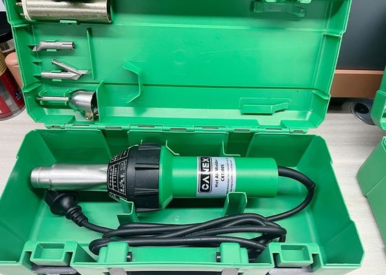 تفنگ حرارتی 1600 واتی برای جوشکاری کفپوش های PVC، دستگاه جوشکاری با قابلیت تنظیم دما CX1600S