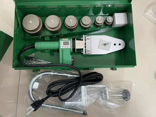 دستگاه جوش لوله پی‌پی‌آر ZRJQ-63، 220 ولت، برای لوله‌های PP-R، PE، PB، سایز 20-63 میلی‌متر