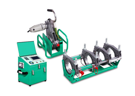 230 ولت HDPE لوله جوشکاری فیوژن تهویه لوله هیدرولیک 63 میلی متر - 160 میلی متر