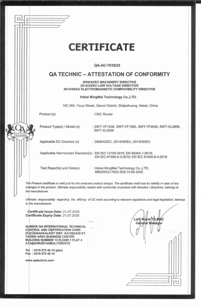 چین Hebei Boda Plastic Technology Co., Ltd. گواهینامه ها